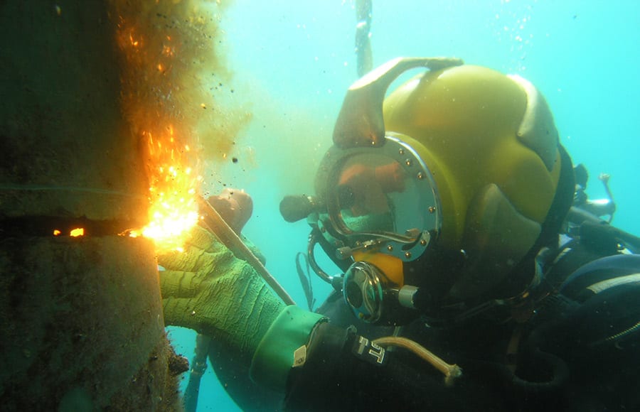 Underwater Cutting and Welding